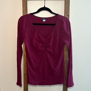 Old navy purple long sleeve top
